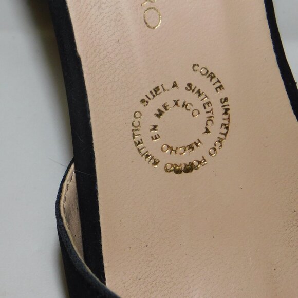 Pietro Alessandro Vintage Made In Mexico Heels Size 5 US FLAW - Picture 8 of 13